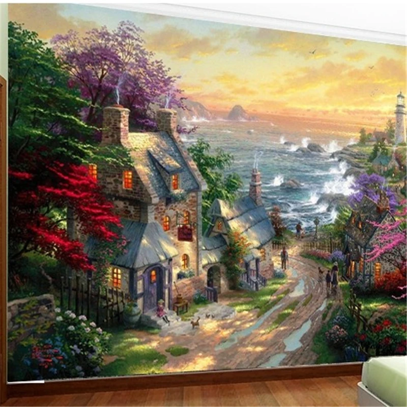 3d обои для гостиной с изображением города|mural wallpaper|large mural wallpaperwallpaper living room |