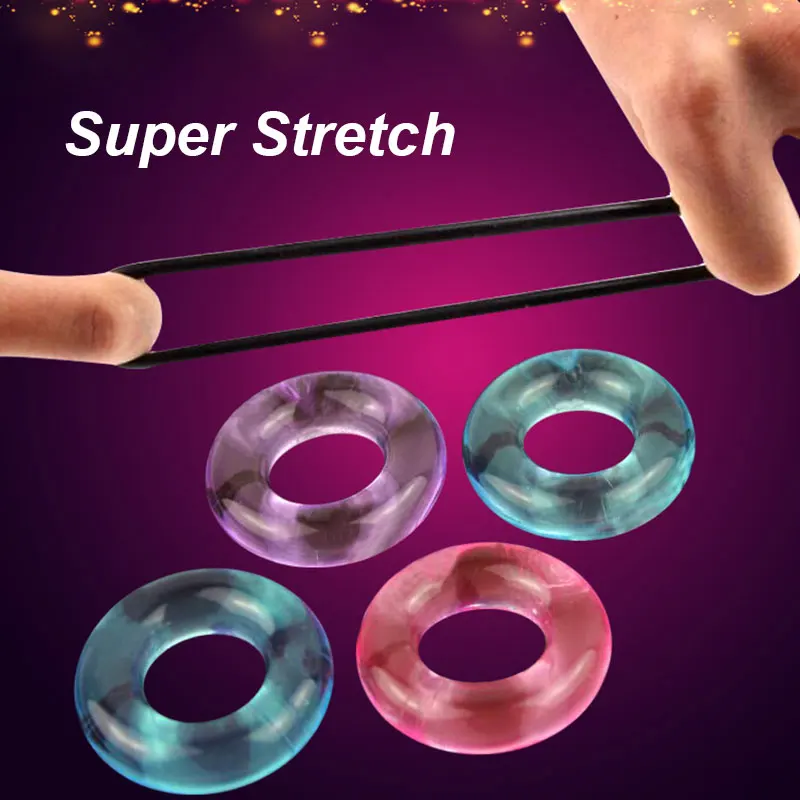 3/5/10 шт ТМК связаны с выдержкой времени кольца дял пениса супер Strentchable кольцо на