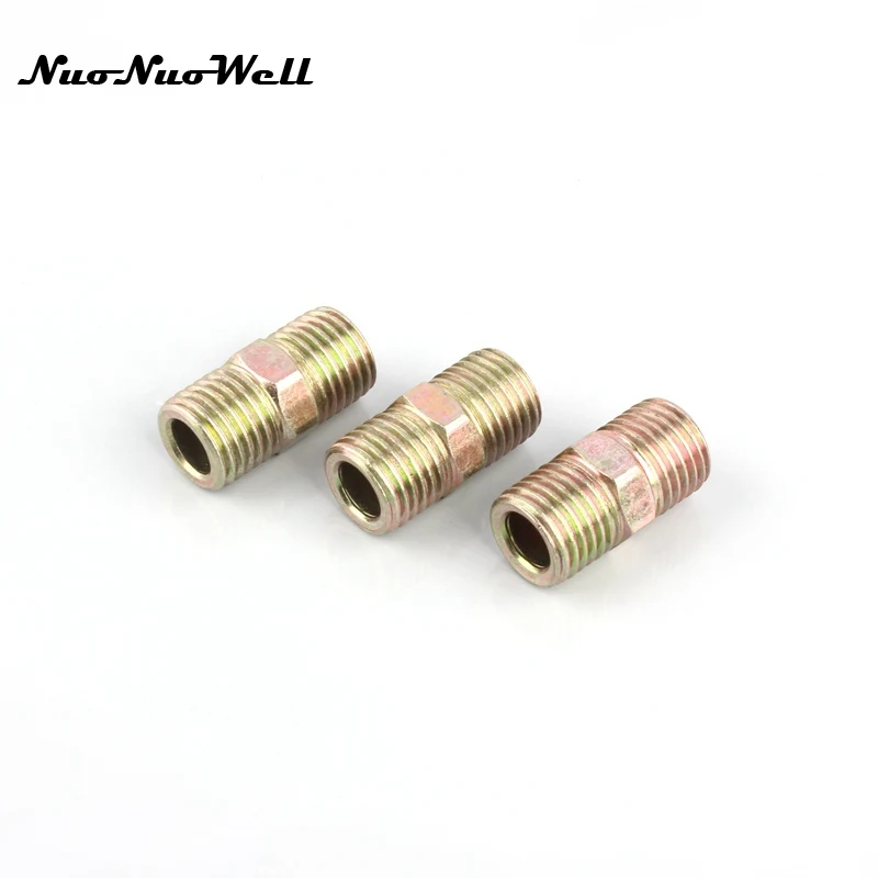 

2pcs NuoNuoWell Iron M14 Male Thread Nipple for Garden Irrigation Watering Connector Water Gun Adapter Sprayer Joint Fittings