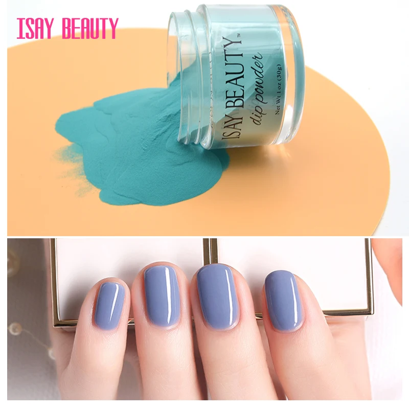 ISAYBEAUTY погружающийся порошок без лампы лечения 28 г/банка (1 унции) 180 цветные ногти