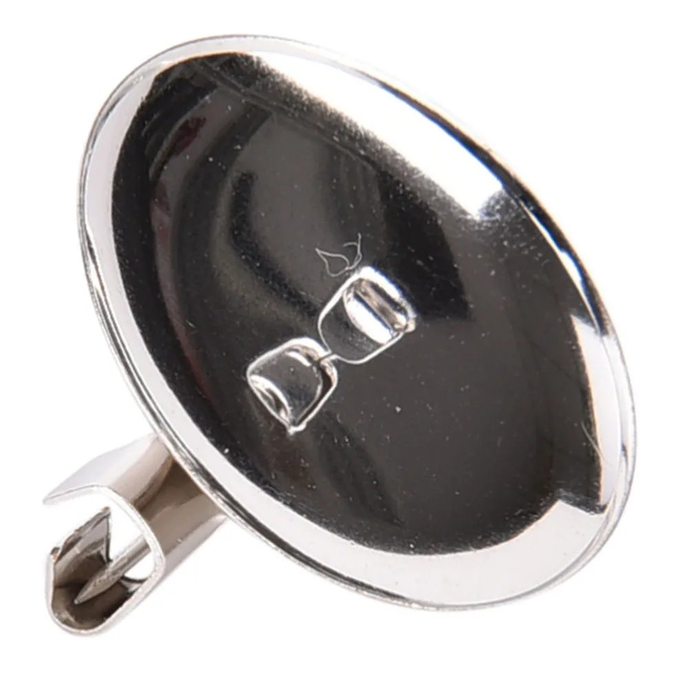 100 шт. DIY ювелирные изделия брошь из родия фотоэлементы задняя железная клейкая