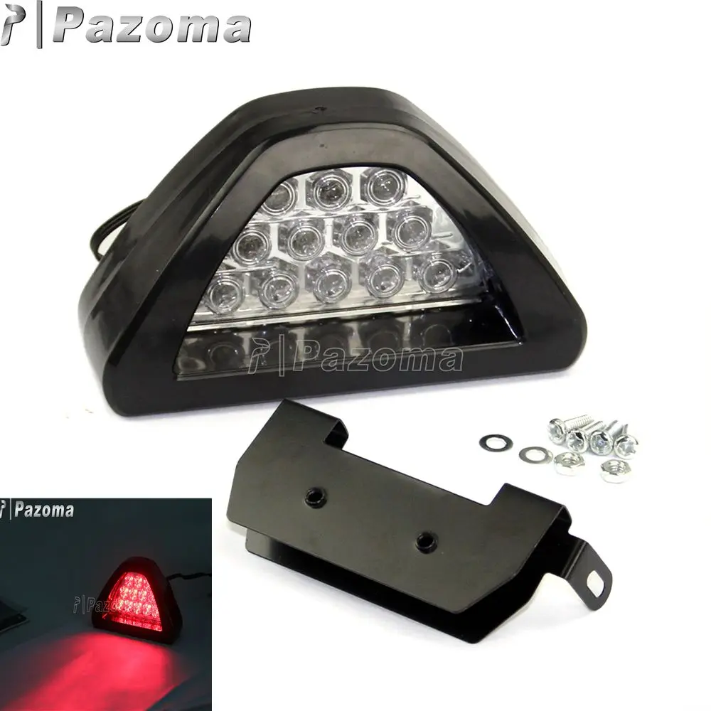 Треугольный светодиодный стоп сигнал для мотоцикла F1 заднего хода пикапа