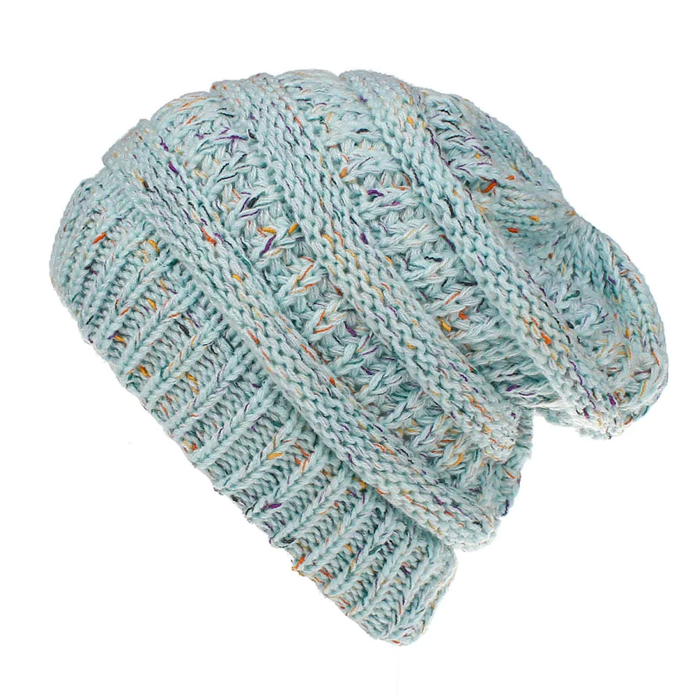 Hot! Winter Men Women Baggy Warm Crochet Wool Knit Ski Hip-Hop Beanie Skull Slouchy Snow Casual Caps Hat #VD1098 | Аксессуары для