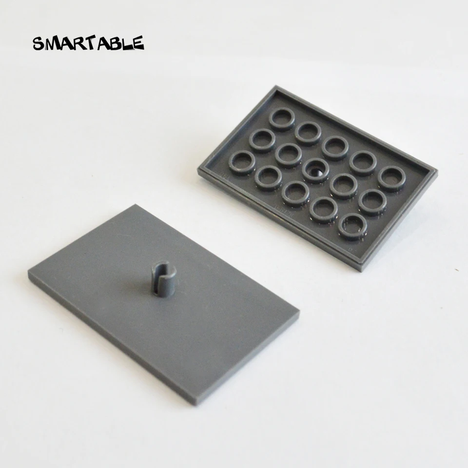 Плата поезда Smartable 4x6 конструктор для поездов Moc детали игрушки совместимы с