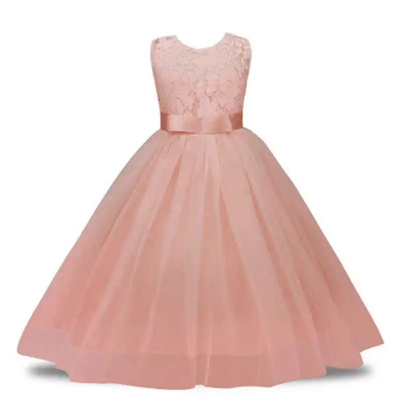 New Little Princess Lace Dress For Girl Clothes Children Party Dresses Teenager Evening Wear Prom Wedding 5-14Year | Детская одежда и