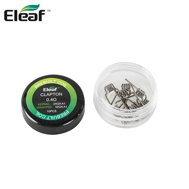 10 шт./лот Eleaf Clapton катушка 0.4ohm Pico Squeeze DIY нагревательные провода для кораллового RDA