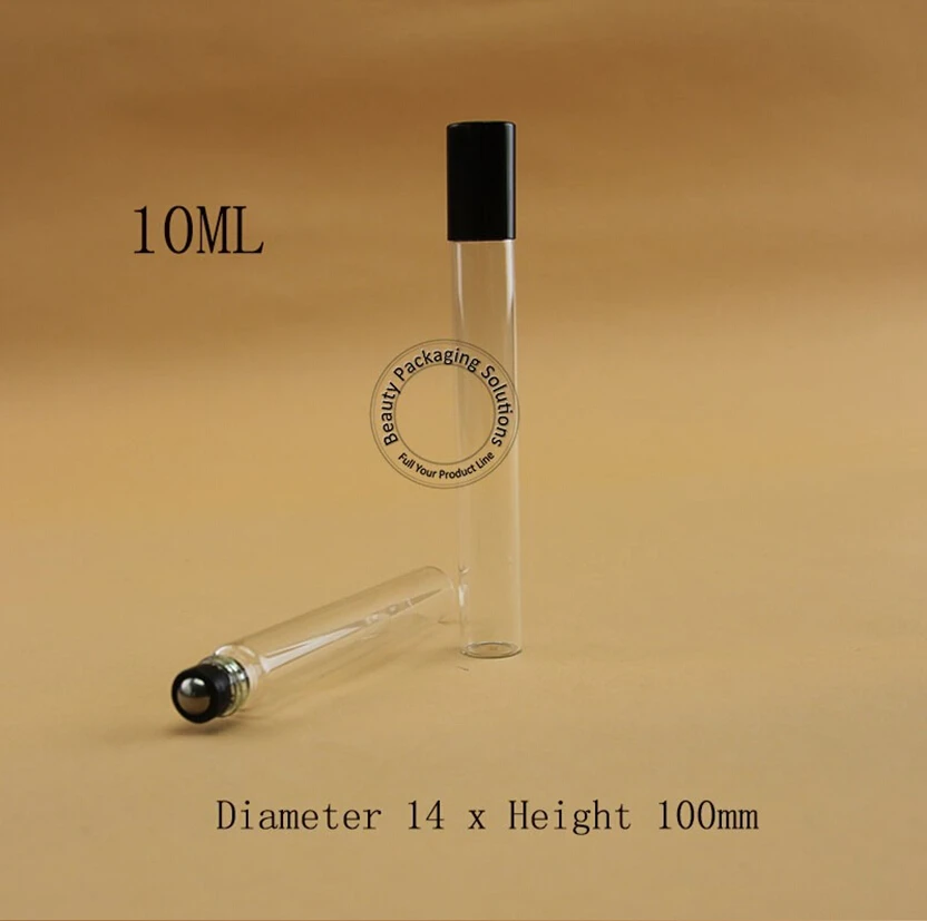100 шт./лот оптовая продажа 10 мл пустая стеклянная бутылка для духов 1/3 унций