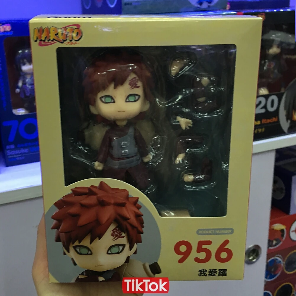 Nendoroid Naruto Shippuden повязка на голову Sabaku no Gaara 956 Shukaku мультяшная игрушка фигурка Модель Кукла подарок