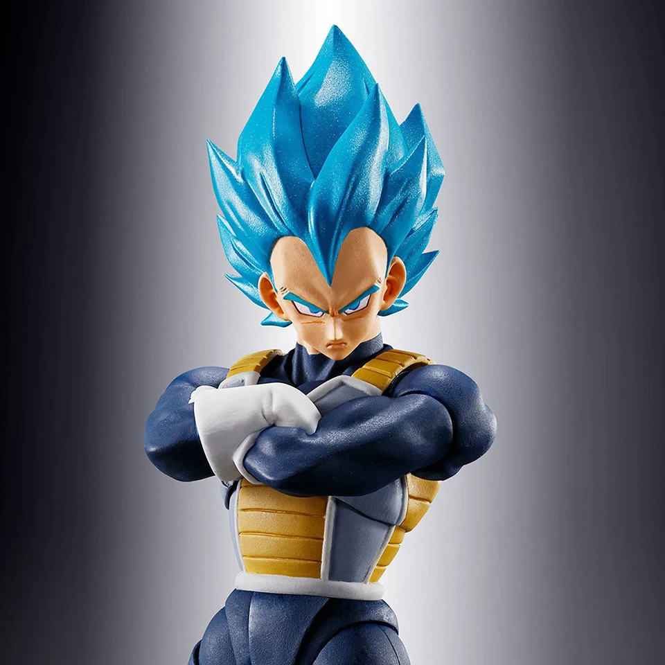 Tronzo Bandai Tamashii нациями даргон мяч с изображением супер вегеты SHF SSJ Синий Красный ПВХ фигурка Супер Саян Бог модель игрушки