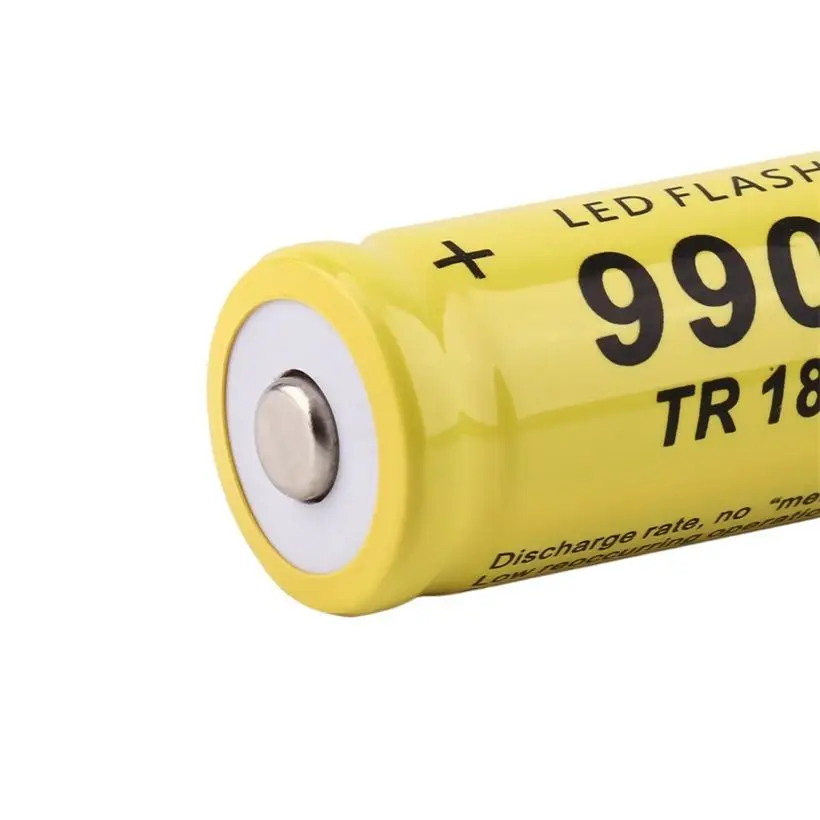GTF 1 шт. 3 7 V 18650 Батарея 9900 мА/ч литий ионный аккумулятор Перезаряжаемые для