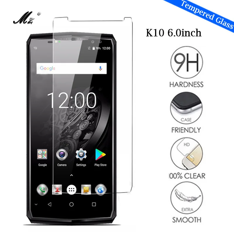 Для Oukitel K10 стекло закаленное стекло для Oukitel K10 K 10 6,0 дюймов 9H Премиум Защитная пленка для экрана не полное покрытие