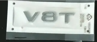 1 шт. Высокое качество ABS Sline V6T V8T V10 V12 украшение для бокового кузова автомобиля