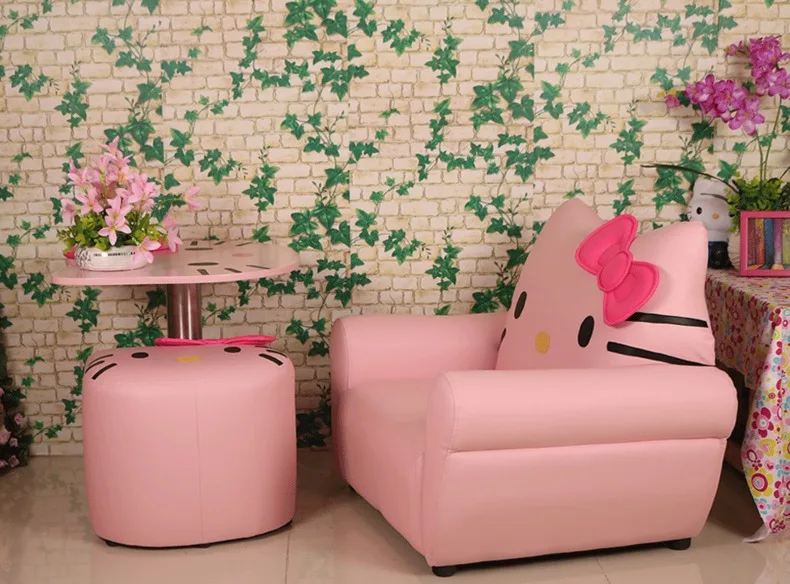 Луи мода дети учатся диван Принцесса hello kitty Набор милый мультфильм