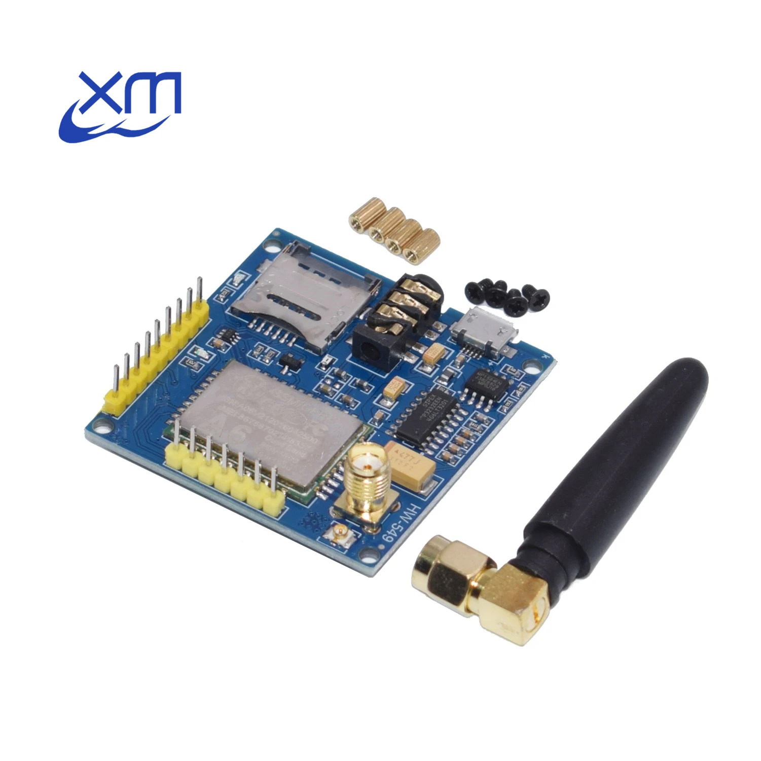 1 шт. A6 GPRS Pro серийный GSM модуль Core DIY developnt плата TTL RS232 с антенной передачи данных