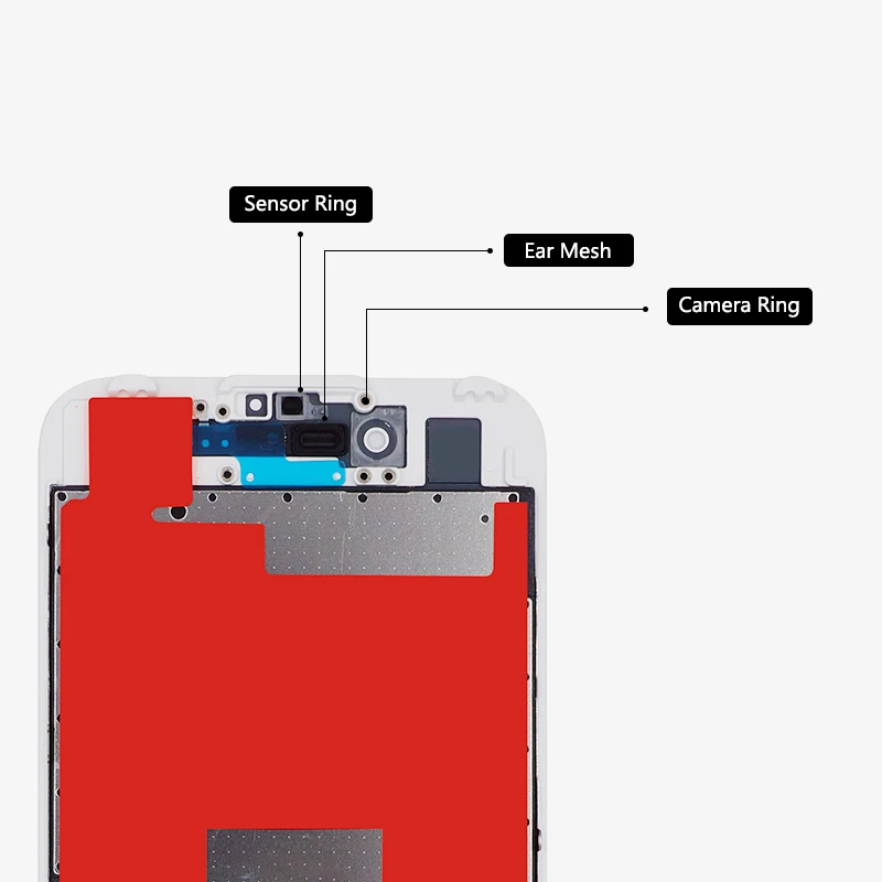 EFAITH 5 шт. без битых пикселей экран или ЖК дисплей для iPhone 7 Plus с сенсорным экраном