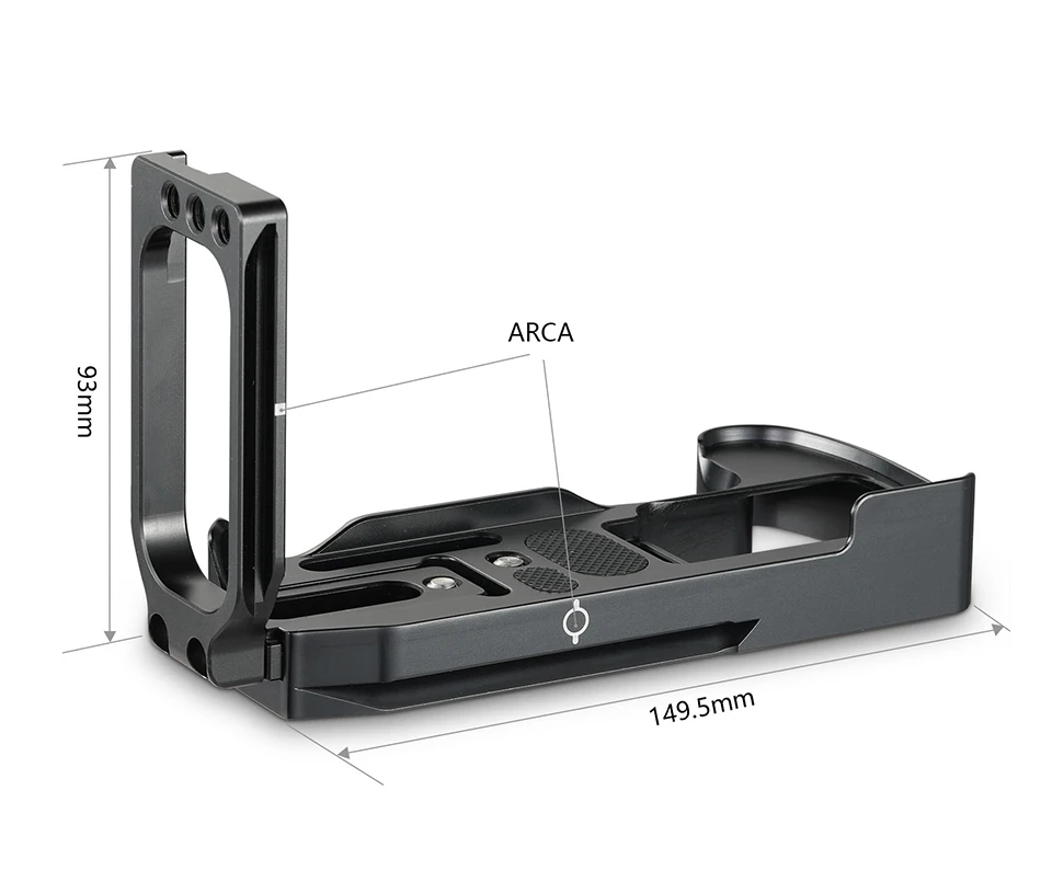 SmallRig DSLR Camear Quick Release X-H1 L кронштейн для Fujifilm X-H1 Камера пластина особенность с Arca стильная тарелка 2178