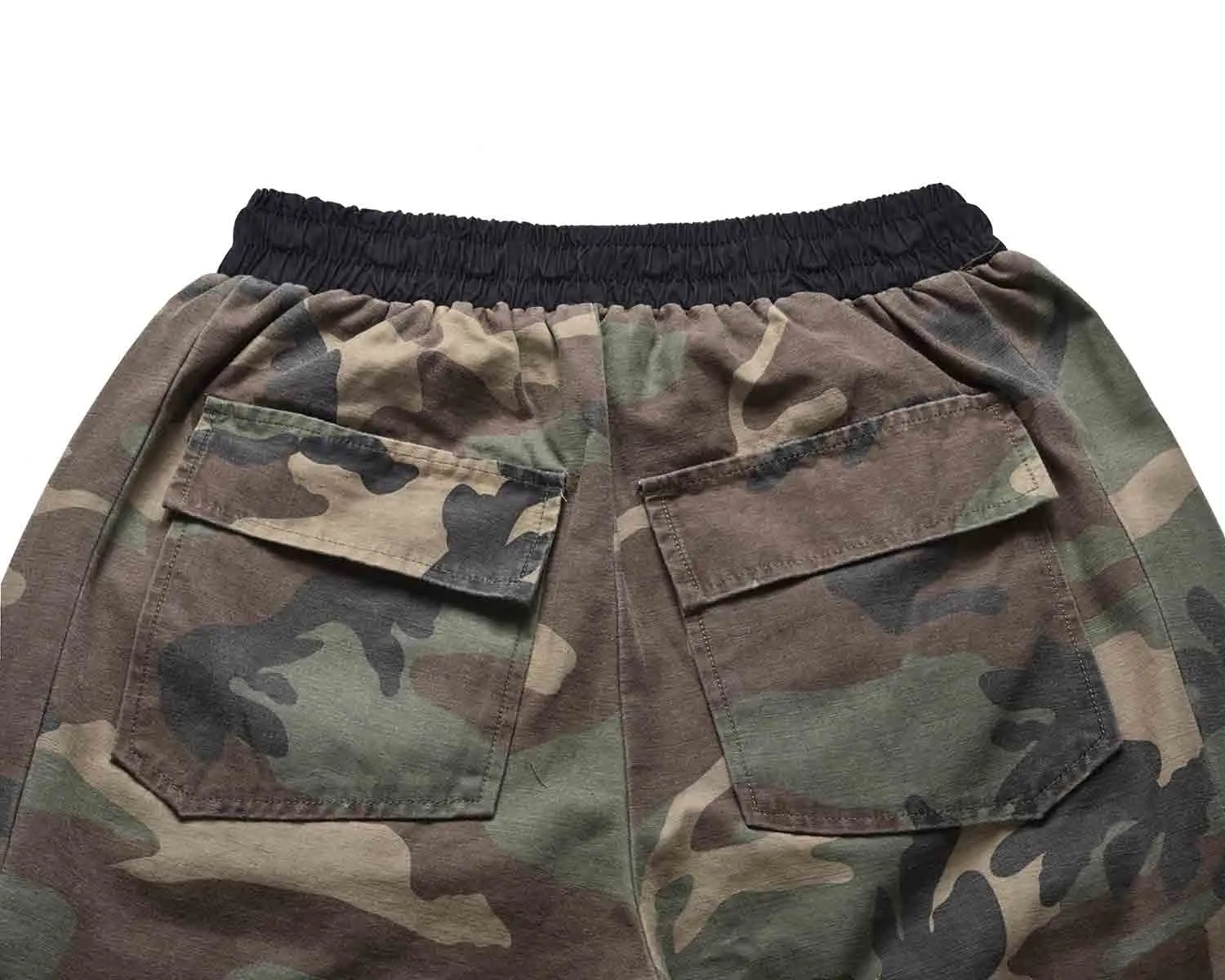 hi streetwear camo muliti pockets cargo pants justin biber clothes