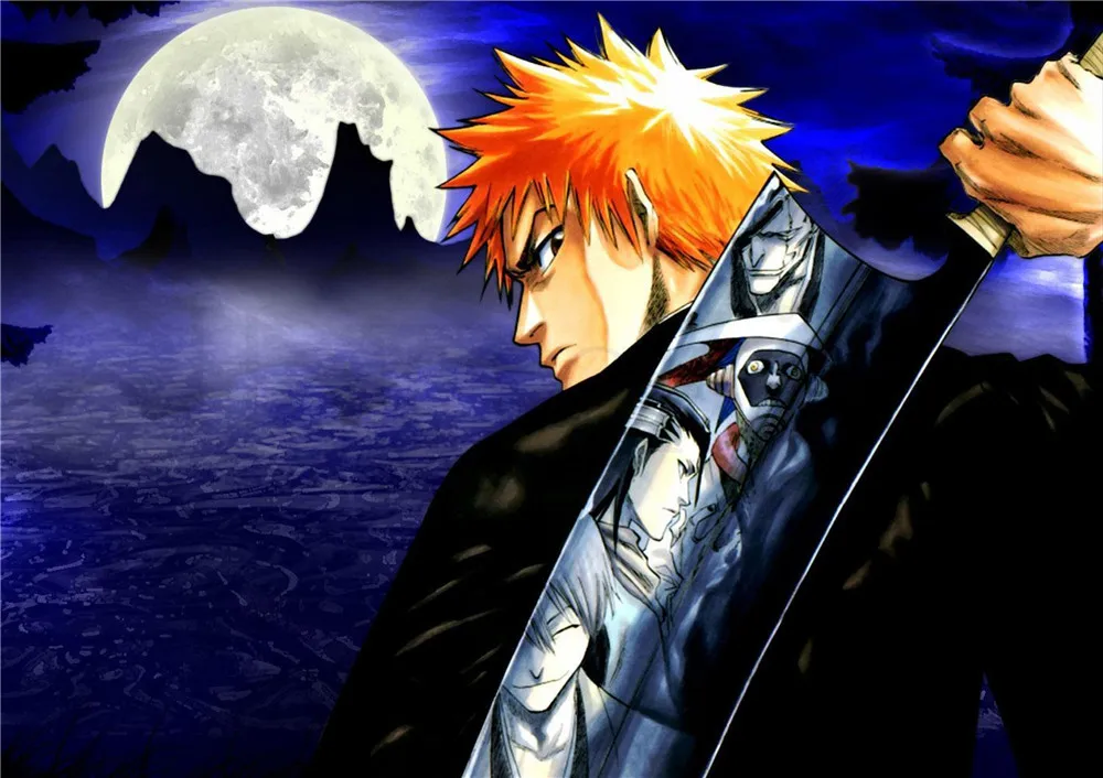 BLEACH плакаты мультфильм наклейки на стену с белым покрытием бумага печатает Высокое разрешение гостиная спальня бар украшения дома искусство бренд