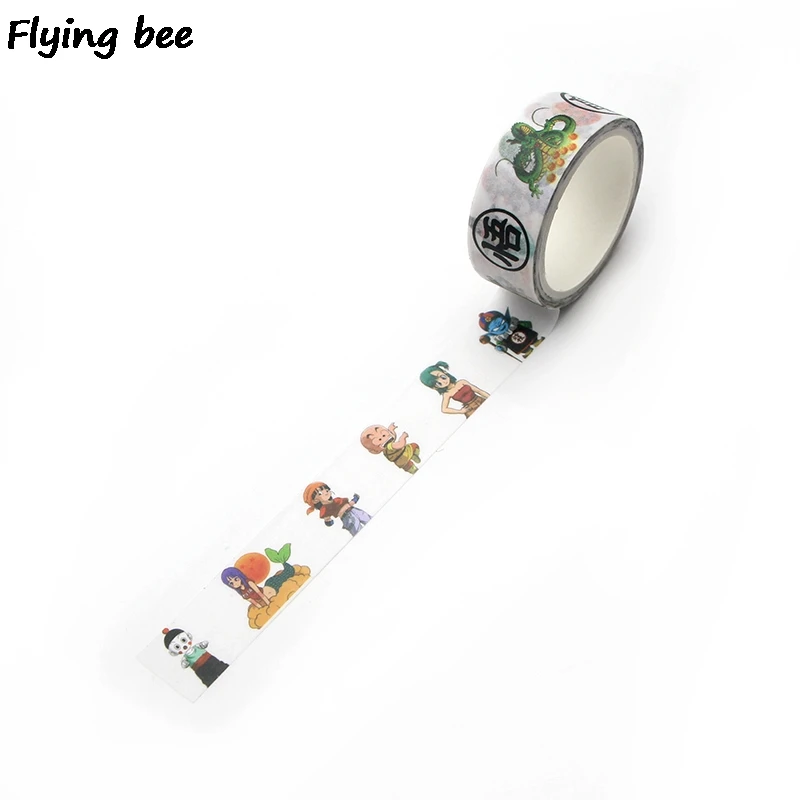 Бумажная Васи лента Flyingbee 15 мм x 5 м клейкая наклейка для скрапбукинга сделай сам
