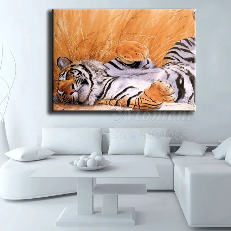 Алмазная картина Ever Moment полностью квадратная мозаика с изображением тигра