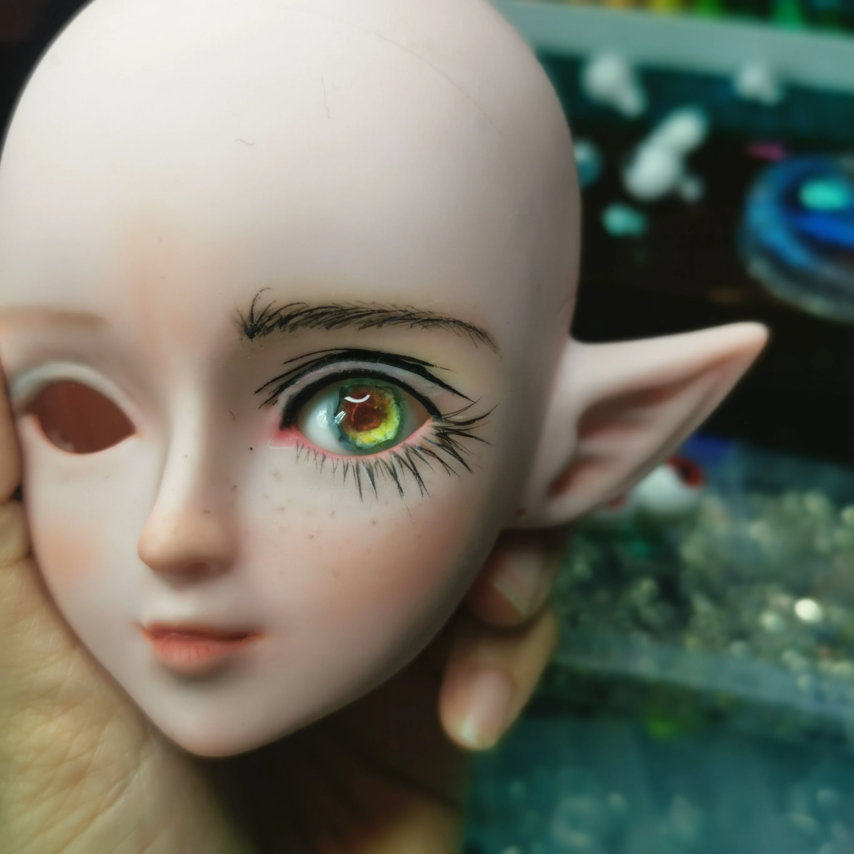 Глаза BJD из смолы глаза желтые зеленые радужные красные для 1/3 1/4 1/6 bjd LUTS DOD MSD SD AS DZ