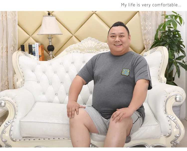 Большой размер, 140 кг, 5XL, короткий пижамный комплект, мужские пижамы, летние, хлопок, Пижама для мужчин, короткие сексуальные пижамы, homens pyjamas XXXXL
