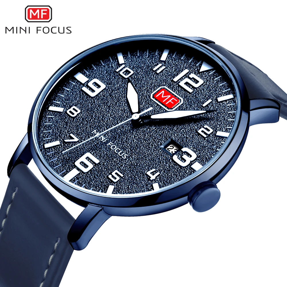 

Top Brand Mens Watches Fashion Casual Watch for Men Waterproof Quartz Watches Waterproof/Luminous/ Genuine Leather band