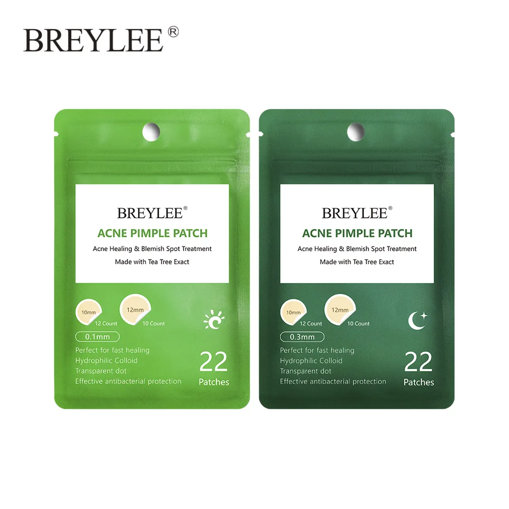 BREYLEE 22 патча акне средство против прыщей чайное дерево уход за кожей с сывороткой