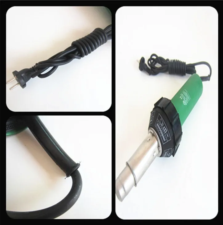 Быстрая доставка 220 В 1000 Вт пластиковый сварочный аппарат пистолет горячего