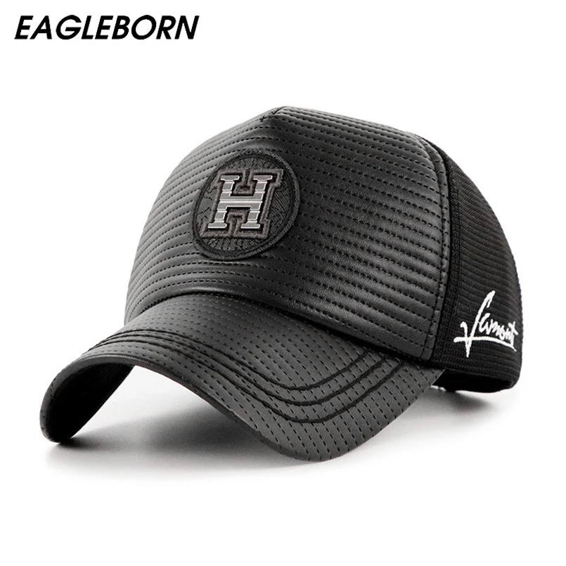 [EAGLEBORN] спортивная летняя бейсболка Мужская женская шляпа бренда Gorra Hombre Snapback уличная Кепка водителя грузовика