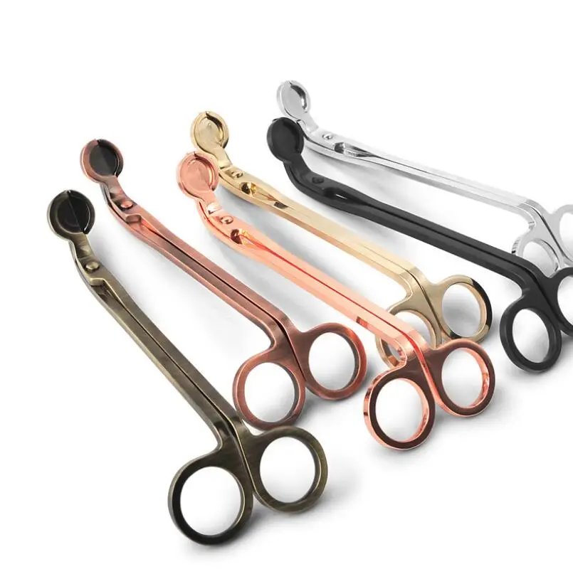 18*6 см Нержавеющая сталь Свеча Вика Триммер масляная лампа отделкой scissor tijera tesoura