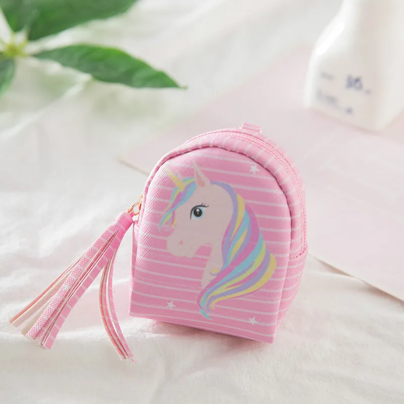 Фэнтезийный брелок для ключей в форме единорога 1 шт. мини кошелек монет сумочка