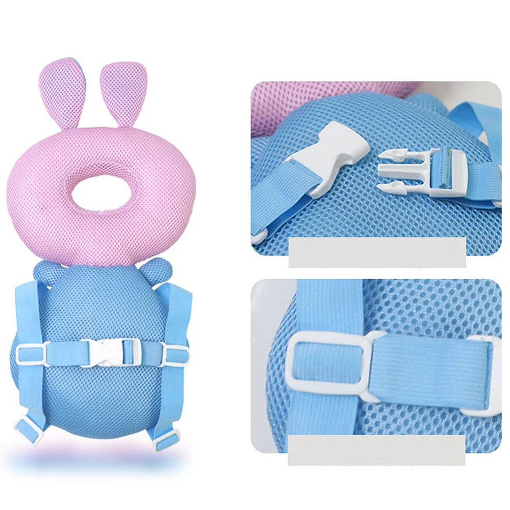Newborn Baby Head Protection Pad Pillow New-Born Toddler Headrest Kids Back Shatter Resistant Cushion Infant Pillows | Мать и ребенок