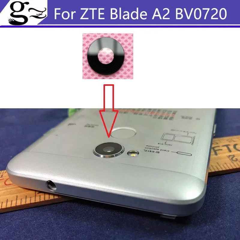 Для ZTE Blade A2 A 2 BV0720 задняя камера стеклянная крышка объектива Рамка замена