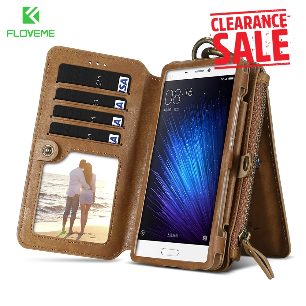 FLOVEME кожаный чехол для телефона Xiaomi 5 Rero деловой Чехол-кошелек для Xiamomi Mi5 подставка+ слот для карт Аксессуары для мобильных телефонов