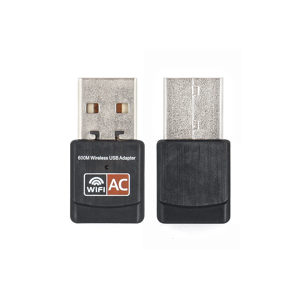 USB Wifi адаптер 600 Мбит/с беспроводная сетевая карта Ethernet антенный приемник LAN AC