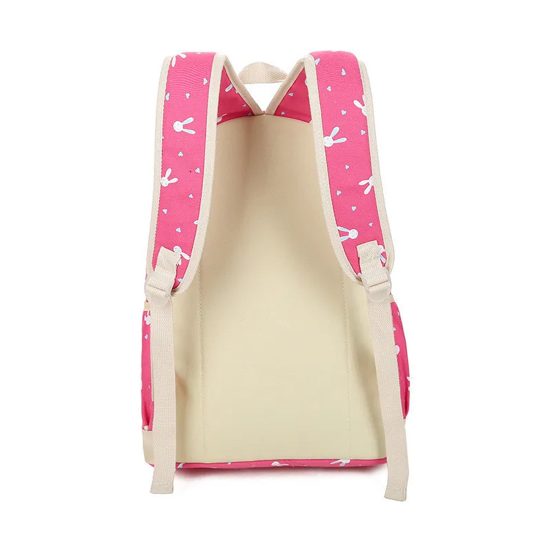 Backpack School Bag for Teenagers Girls Schoolbag Large Capacity Ladies Kids School Backpack Set Rucksack Bagpack Cute Book Bags