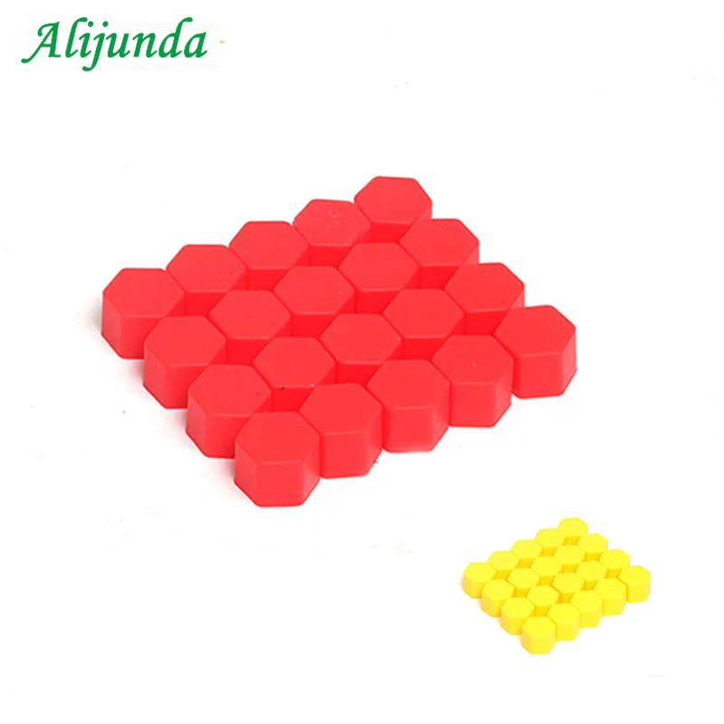 Модель автомобиля 20 силиконовые автомобильные аксессуары Гайка Крышка Ступицы