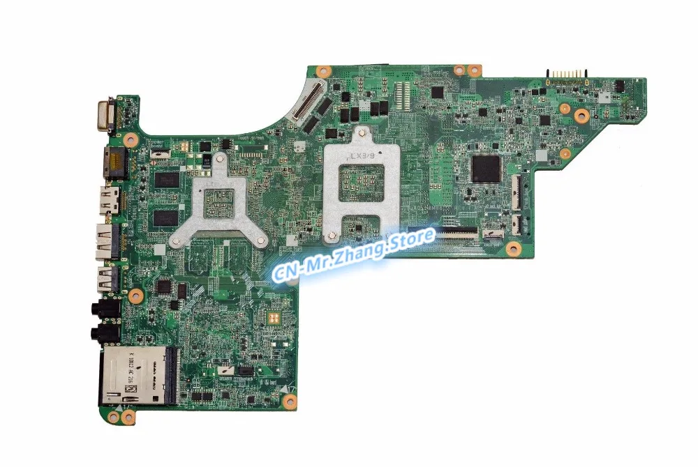 SHELI для HP DV7 4000 материнская плата ноутбука 630834 001 DAOLX8MB6E1 DDR3 HD6550M GPU|Материнские платы