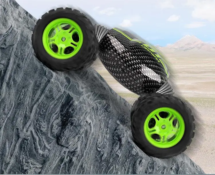 

YUKALA 1/12 4WD RC Car Creative Off-Road Vehicle 2.4G One Key Transformation Stunt Car All-terrain Electric Buggy Car Climbing