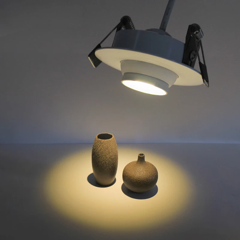 Eusolis focos led techo Modern Living Light Faretti Da Incasso Foco Techo Recessed Led Adjustable Ceiling Spot faretto | Лампы и