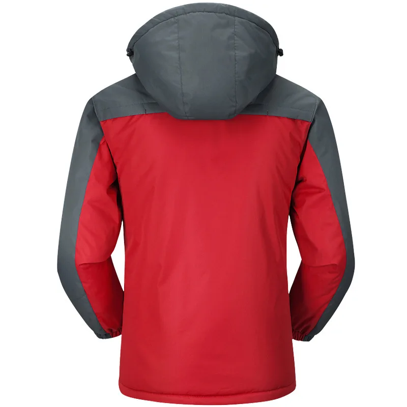 M-5XL 2019 Модная брендовая зимняя куртка для мужчин с капюшоном теплое утепленное