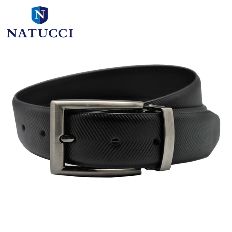 2016 новое поступление кожа мужская ремни серебряные пряжки мода тиснением