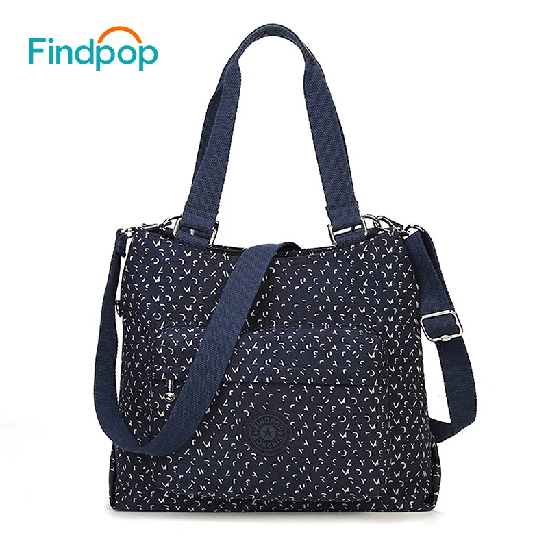 Винтажные женские сумки Findpop холщовые через плечо для женщин 2018 повседневная