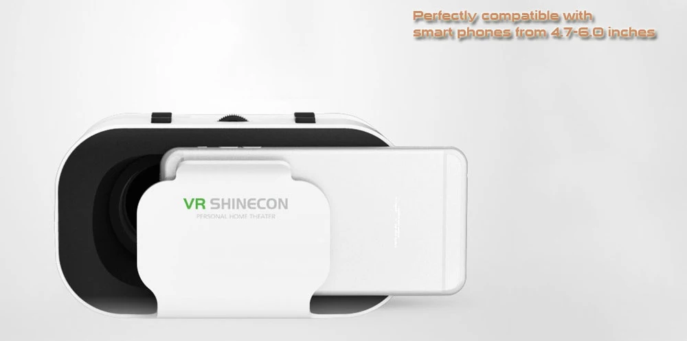 VR SHINECON G05A 3D VR очки гарнитура для 4,7-6,0 дюймов Android iOS смартфонов
