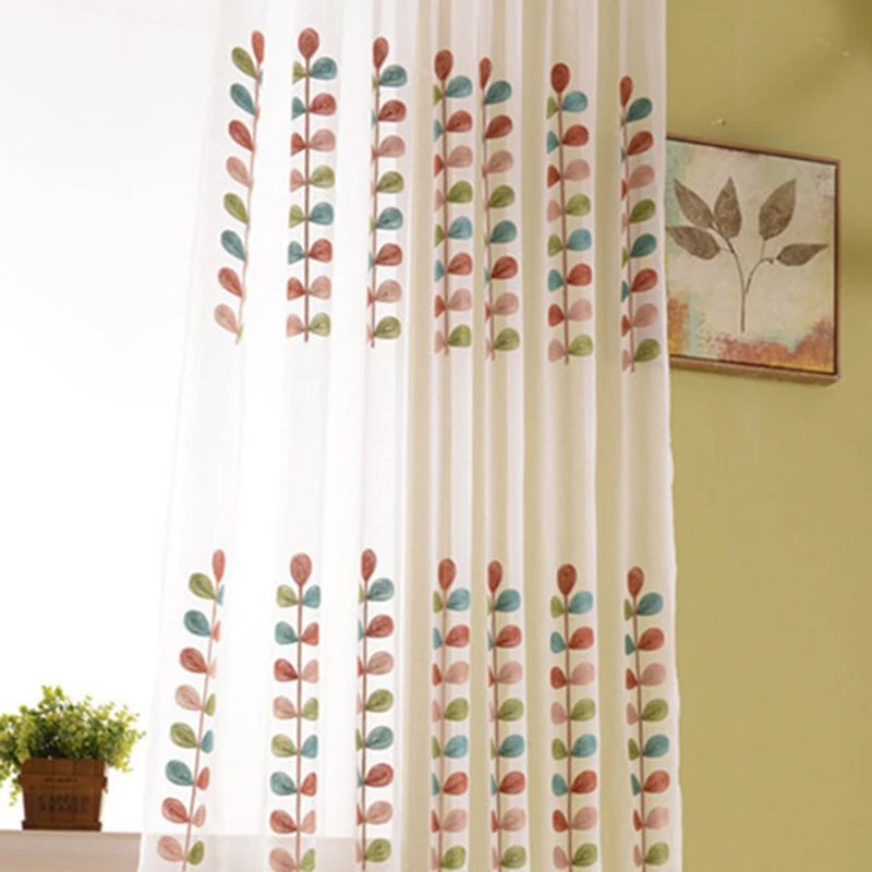 2019 реальная распродажа шторы Европейская вуаль с вышивкой для тюля прозрачная