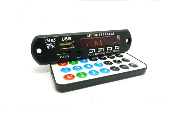 Фото Bluetooth audio receiver MP3 decoder board DC12V power supply U disk card Электроника Bluetooth audio receiver MP3 decoder board DC12V power supply U disk card Электроника