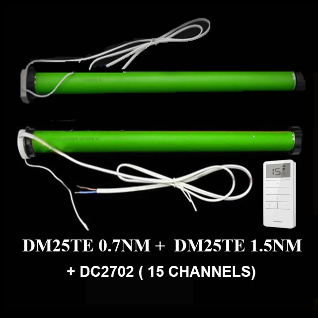 motors and remote 433 МГц Dooya Подсолнух DM25TE KM25TE 25 мм трубчатый двигатель для диам. 38 мм Труба для рулонных жалюзи Зебра - Цвет: motors and remote