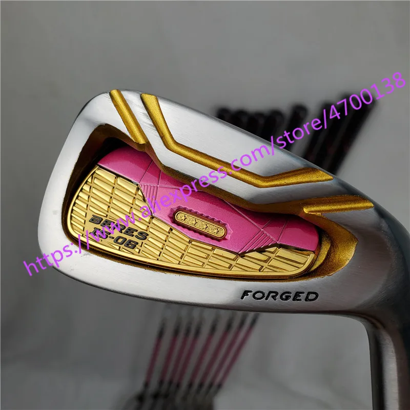 Новые женские клюшки для гольфа HONMA Beres IS-06 5-11a. S/9 шт. графитовый Вал L Flex правая