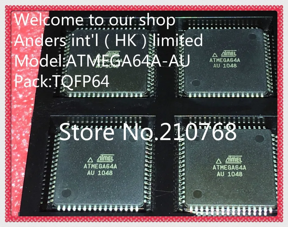 5 шт./лот ATMEGA64A ATMEGA64AAU ATMEGA64 IC MCU 8 Бит 64 КБ FLASH 64TQFP|stock candy|stocks europestock paint |